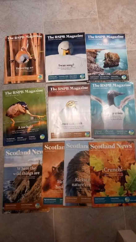 Photo of free RSPB magazines (Craigie PH2) #1