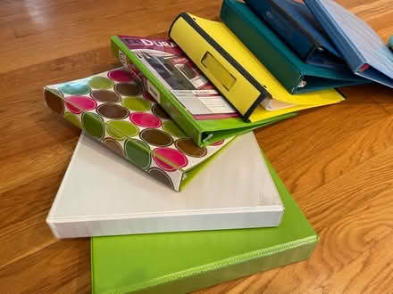Photo of free 3 ring binders (Zip 22306 Alexandria) #2
