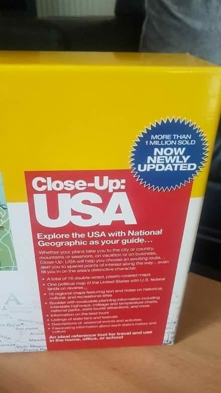 Photo of free National Geographic USA MAPS (B32 Quinton) #1