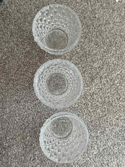 Photo of free 3 x crystal tea light holders (Warwick (Nelson Lane) CV34) #3