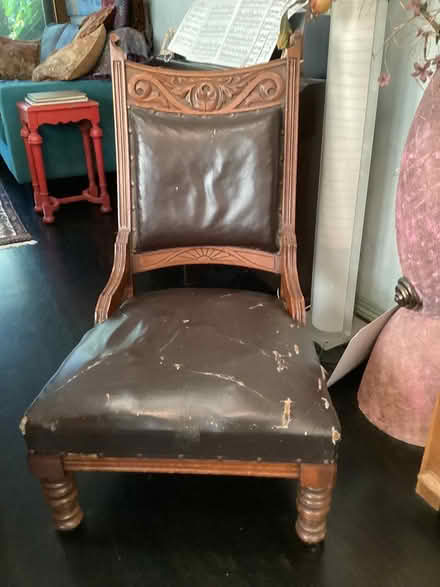 Photo of free Cane lounge Edwardian chair (Leichhardt Sydney) #3