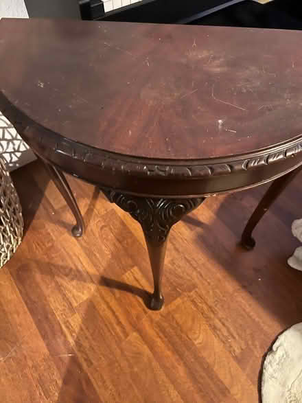 Photo of free Half moon table (N10) #2