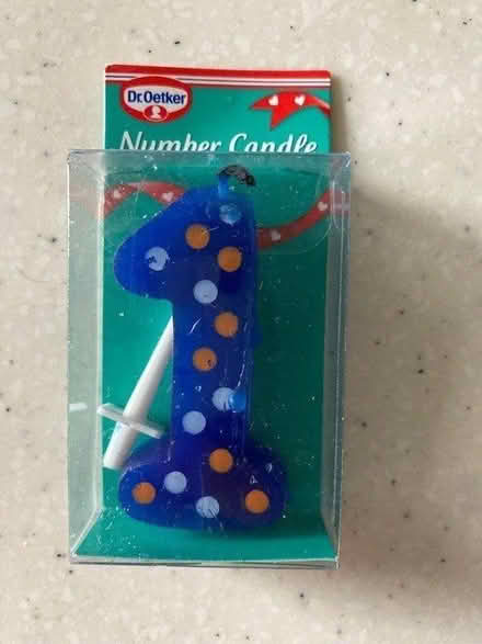 Photo of free Number 1 candle (Eltham, SE9) #1