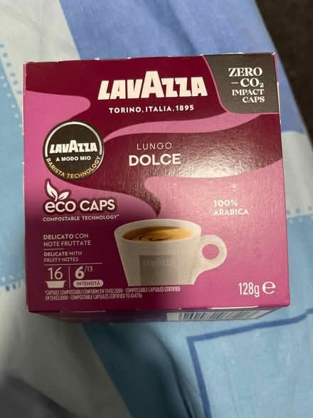 Photo of free Lavazza lungo dolce coffee pods (CV1) #1