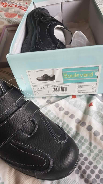 Photo of free Women black shoes, new size 4 (Penrith CA11) #1