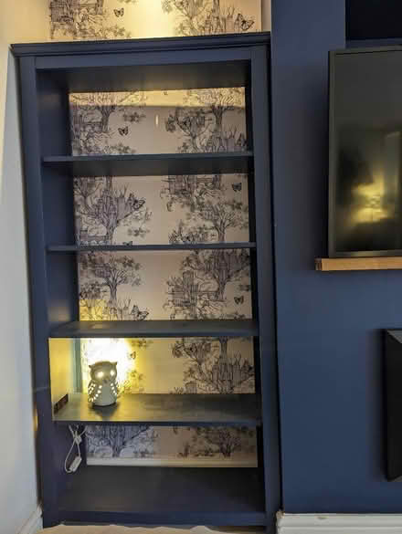Photo of free Two sets of IKEA bookshelves painted blue (Moorside M27) #2