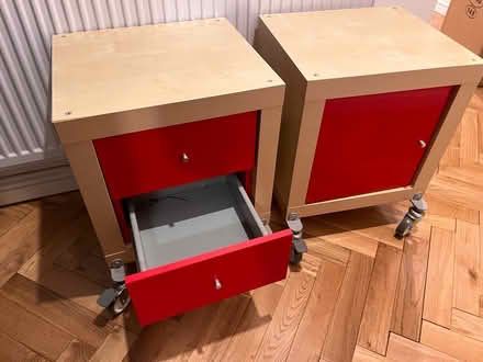 Photo of free Two 1x1 IKEA kallax roller tables (Lode, CB25 NorthEast Cambridge) #2
