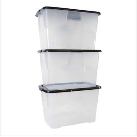 Photo of Large Storage Boxes With Lids (BH23) #2