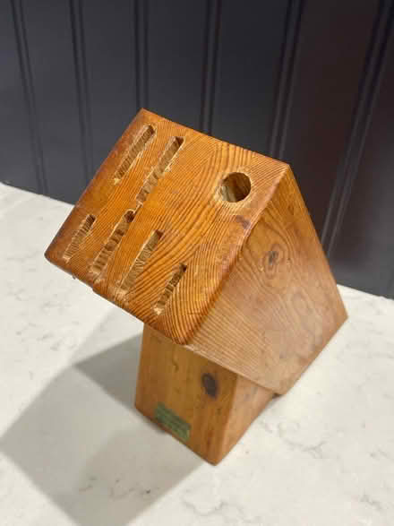 Photo of free Knife block and spice rack (pine) (EH16, Liberton) #2