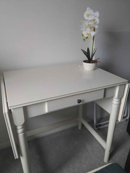 Photo of free White IKEA dressing table or desk with drawer (Hove BN3) #1