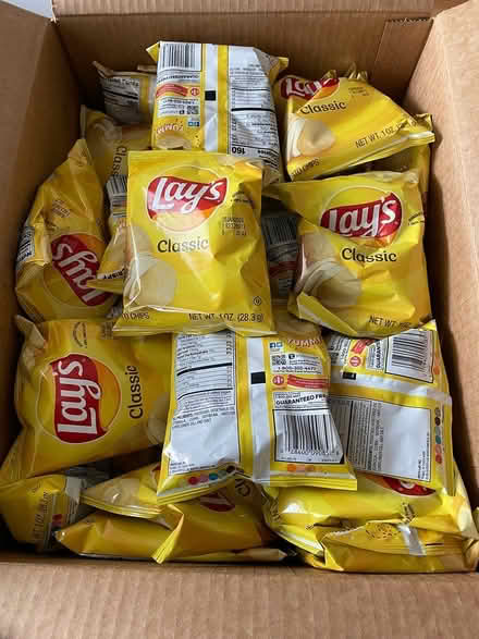 Photo of free Case of Lays Potato Chip (20878) #1