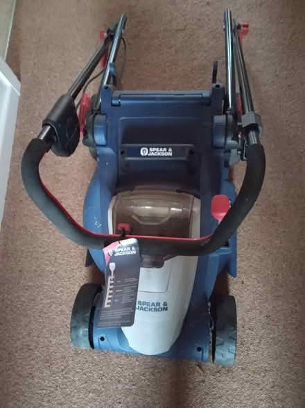 Photo of free Cordless lawn mower (L19 Garston off South Mossley) #1