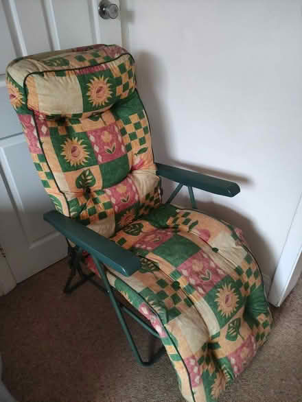 Photo of free Reclining sun lounger (Urmston M41) #2