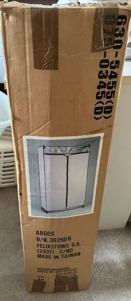 Photo of free Covered wardrobe (SE16 Rotherhithe) #1