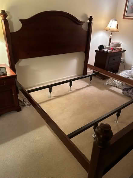 Photo of free Mattess toppers and bed frame (Yardley PA) #1