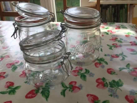 Photo of free Three Kilner type jars (Amersham Common HP7) #1