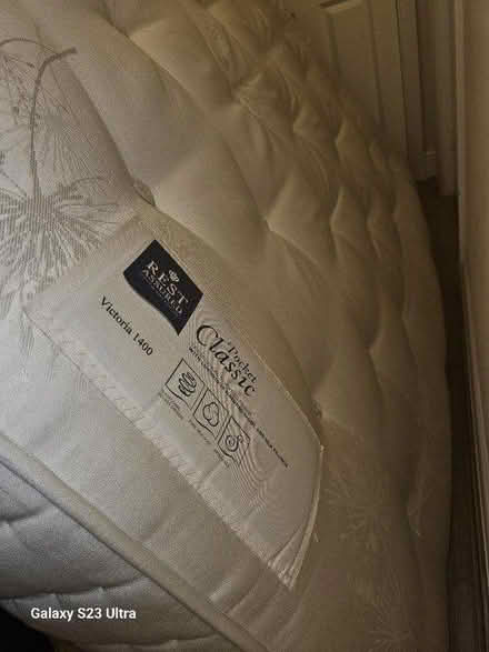Photo of free Double bed mattress only (Sutton SM1) #3
