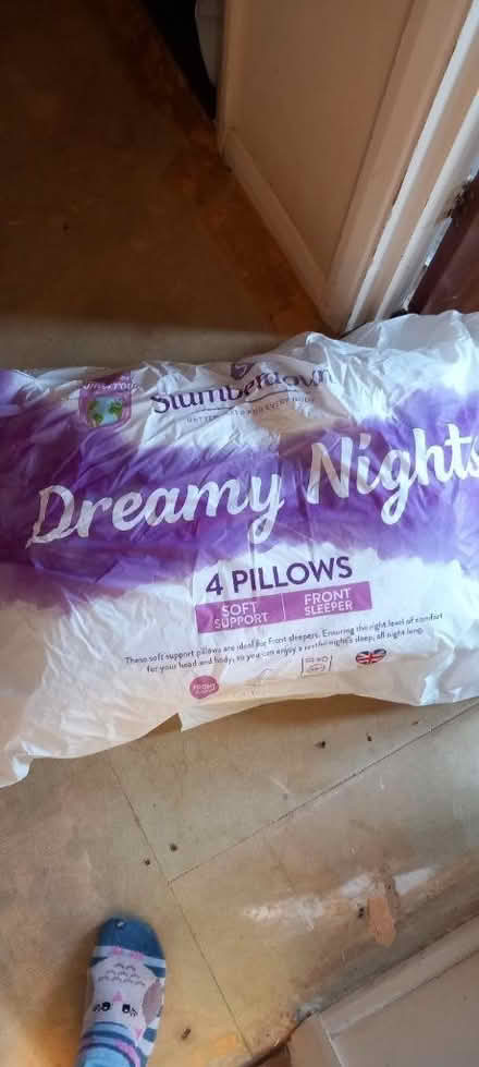 Photo of free 2 unused Slumberland Pillows (PO19) #1