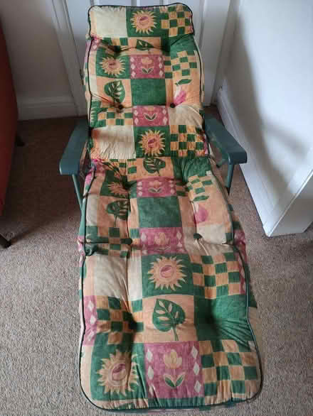 Photo of free Reclining sun lounger (Urmston M41) #1