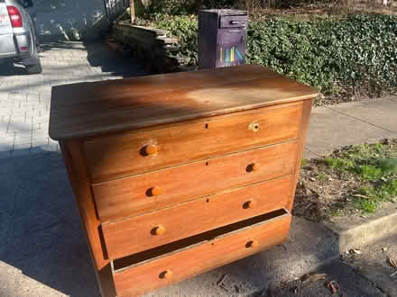 Photo of free Solid Wood 4 Drawer Dresser (Bluemont) #4