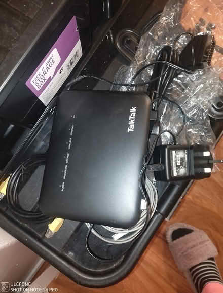 Photo of free Used talktalk routers and cables (Henbury) #3
