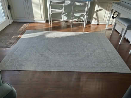 Photo of free Area rug, neutral (about 5x7.5) (Arlington Heights) #2