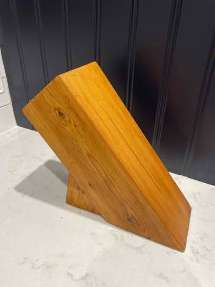 Photo of free Knife block and spice rack (pine) (EH16, Liberton) #3