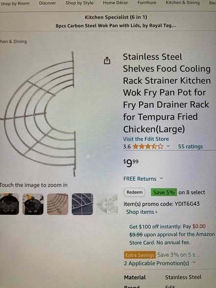 Photo of free Cooling racks (Rutledge, Delaware County) #2
