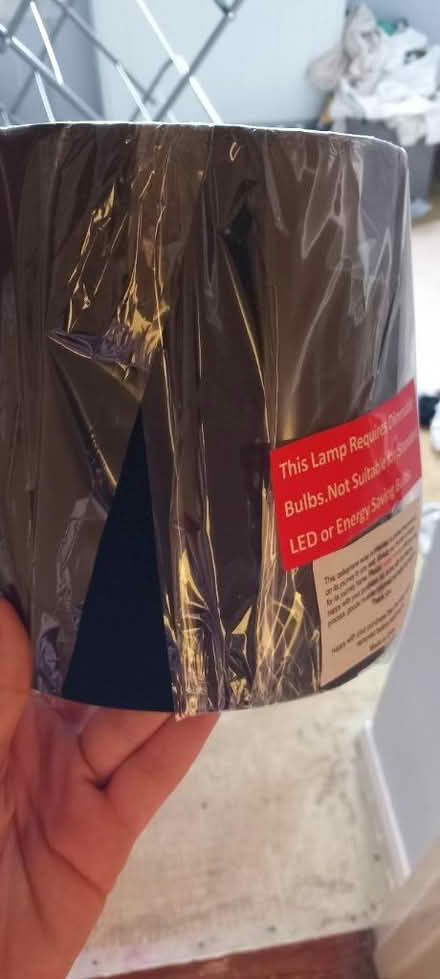 Photo of free Black lampshade (PO19) #1