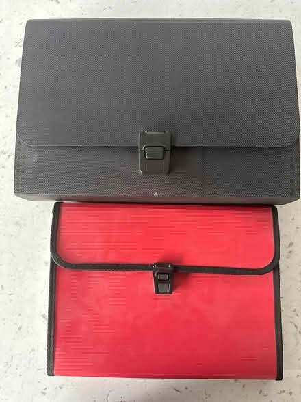Photo of free 2x expanding file cases (Bishopstown) #1