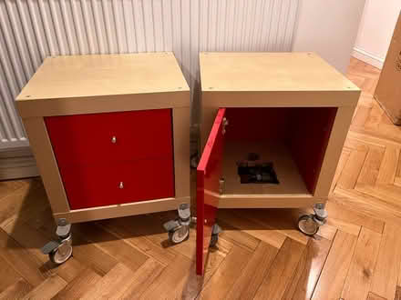 Photo of free Two 1x1 IKEA kallax roller tables (Lode, CB25 NorthEast Cambridge) #4