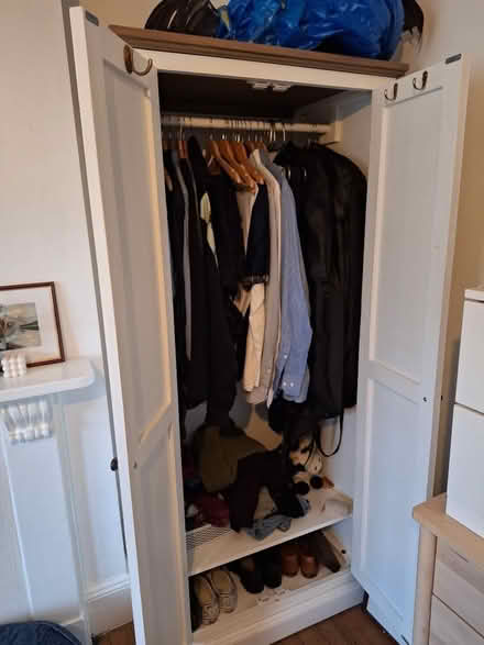 Photo of free Wooden wardrobe 1 (Preston Park area BN1) #1