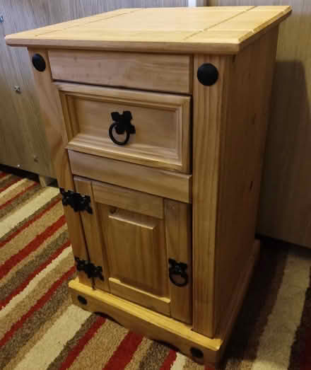 Photo of free Wooden bedside cabinet (GU12) #1