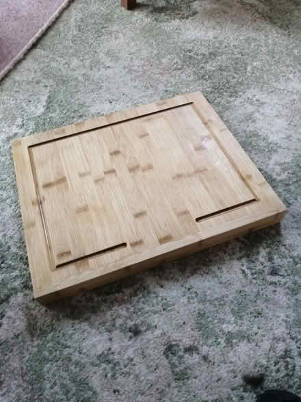 Photo of free Bamboo Chopping Board 17x14 with lip (Stroud GL5) #2