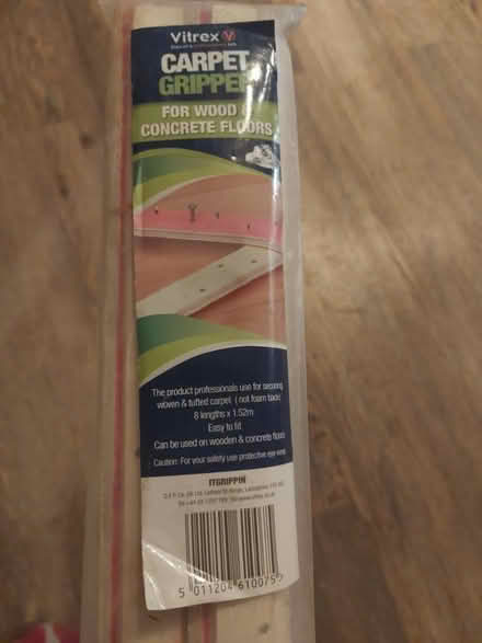 Photo of free 8 Strips of Carpet Grippers (S60 Catcliffe) #2