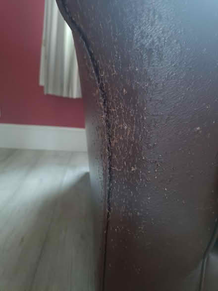 Photo of free Leather 3 seater sofa (Bridlington - The Avenues YO15) #2