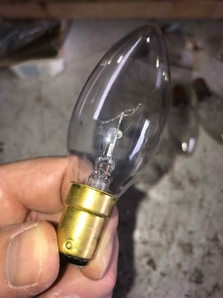 Photo of free 10 off 40w & 60w sm. bayonet candle (Ravenshead NG15) #1