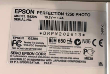 Photo of free Epson Perfection 1250 Scanner (Redditch, B98) #1