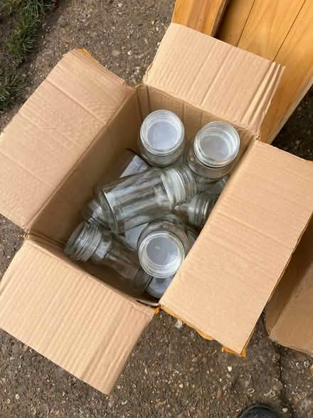 Photo of free Box of air tight jars (DA7) #1