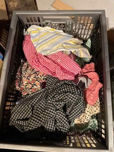 Photo of free Four small boxes of fabric (Cranbrook TN17) #2