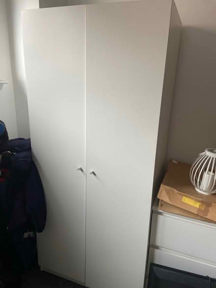 Photo of free White Ikea Wardrobe (Finnieston, Glasgow, G3) #1