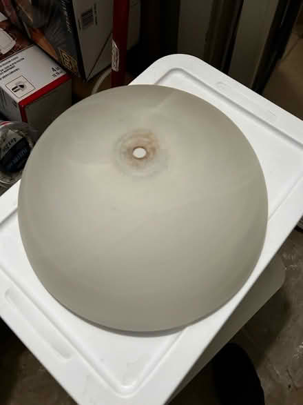 Photo of free Spare globe from 14” “nipple” light (Woodland heights) #2