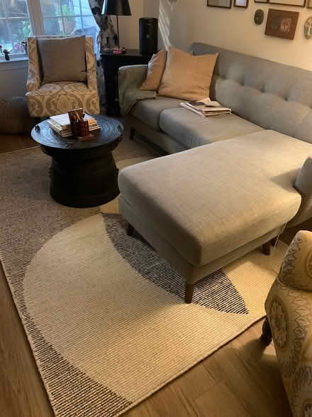 Photo of free 5 by 8 wool area rug (Belle Mead NJ 08502) #1