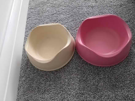 Photo of free Dog Cage and bowls (Burbage LE10) #1