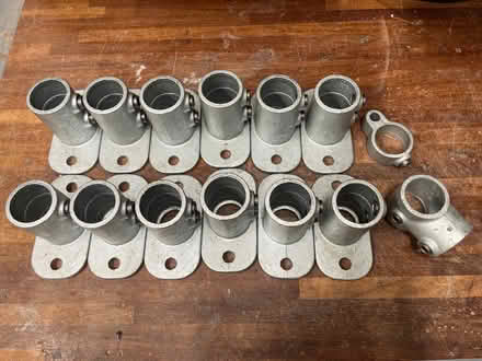 Photo of free 12 Handrail fittings (Elm Crescent, Kingston KT2) #1