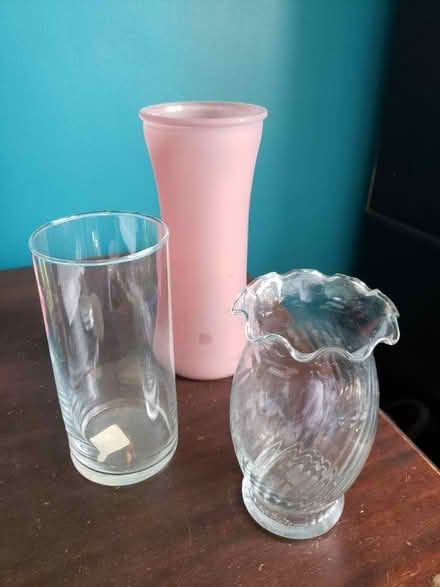 Photo of free 3 Glass Vases (Parkville) #1