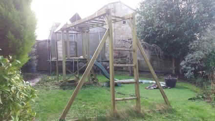 Photo of free Climbing frame/slide/double swing set (Bradford on Avon BA15) #2