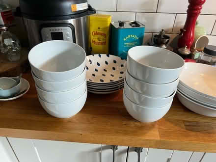 Photo of free 8 x Denny Soup bowls (Narborough) #1