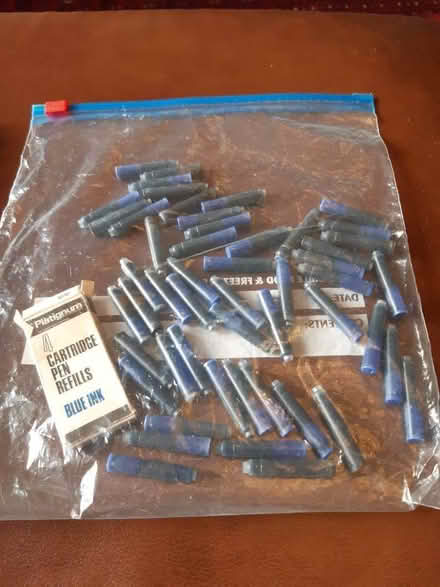 Photo of free Blue ink cartridges (Arnside LA5) #1