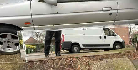 Photo of free IKEA pax mirror wardrobe doors (SE28) #1